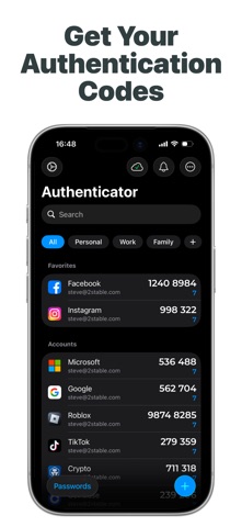 Authenticator App App Store screenshot 1