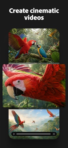 Adobe Firefly AI Video & Photo App Store screenshot 1