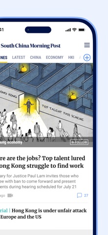 South China Morning Post: News App Store screenshot 2