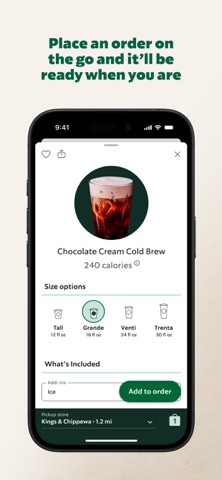 Starbucks App Store screenshot 2