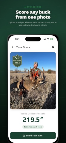 rackline.ai - AI Deer Scoring App Store screenshot 1