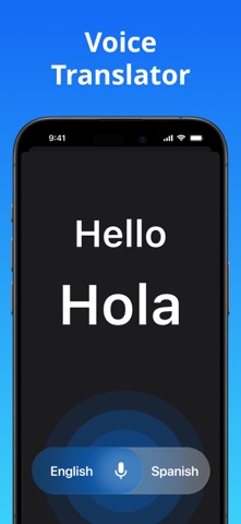Translate Now - AI Translator App Store screenshot 1