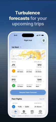 Turbulence Forecast App Store screenshot 1