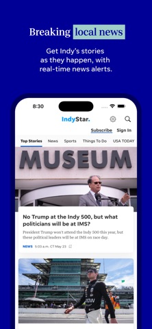 IndyStar: Indianapolis Star App Store screenshot 1