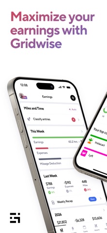 Gridwise: Gig Driver Assistant App Store screenshot 1