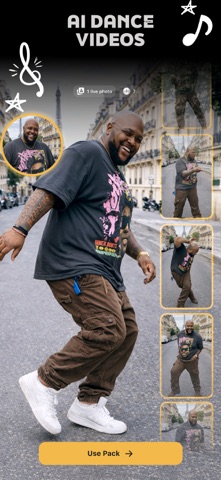 Pose: AI Photo Video Generator App Store screenshot 1