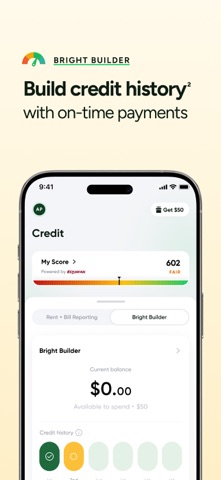 Bright: Loans & Credit Builder App Store screenshot 2