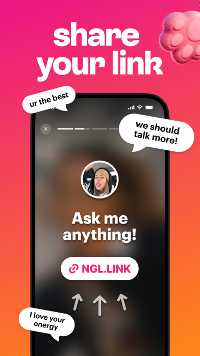 NGL: ask me anything App Store screenshot 2