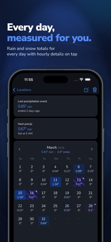 Precip - Rain Today & Forecast App Store screenshot 2