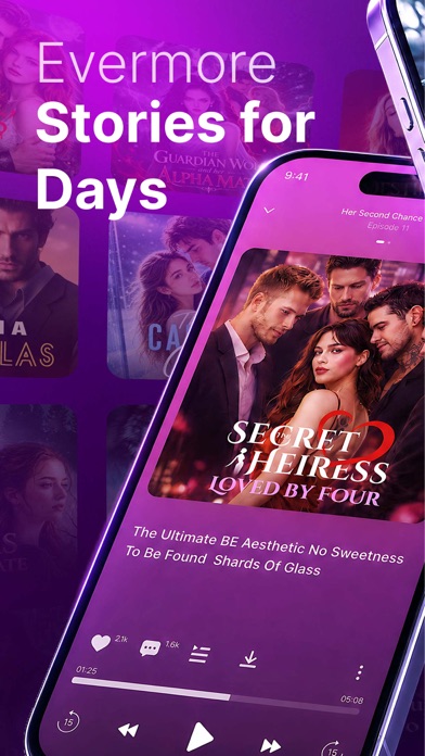 Wehear - Audiobooks & Stories App Store screenshot 1