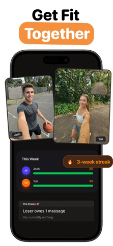 Sweatmates: Partner Fitness App Store screenshot 1