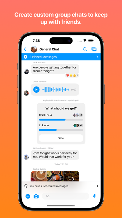 Flare - For Groups App Store screenshot 1
