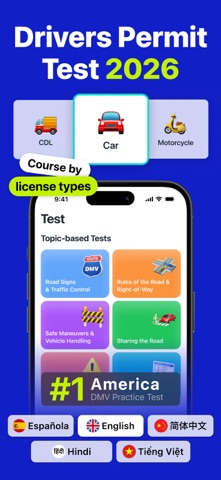 DMV Practice Test 2026 myDMV App Store screenshot 1