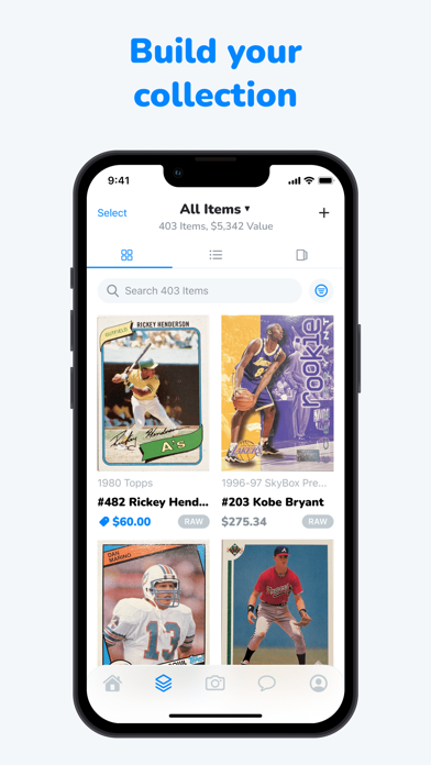 CollX: Sports Card Scanner App Store screenshot 2