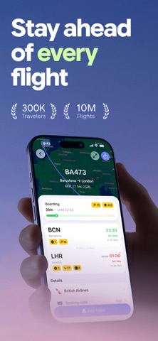 byAir: Flight Tracker & Status App Store screenshot 1