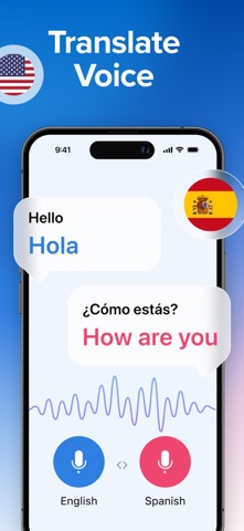 Talk & Translate AI Translator App Store screenshot 1