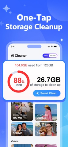 CleanNova - AI storage cleanup App Store screenshot 2