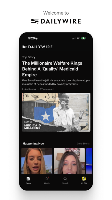 Daily Wire App Store screenshot 1