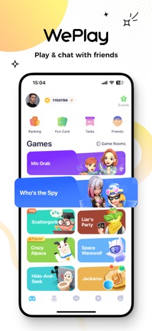 WePlay - Game and Party App Store screenshot 1
