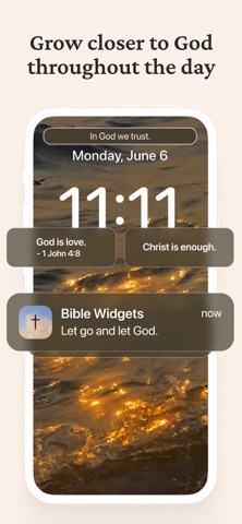 Bible Widgets: Verses & Prayer App Store screenshot 1