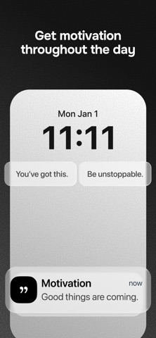 Motivation - Daily quotes App Store screenshot 1