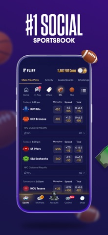 Fliff - Social Sportsbook App Store screenshot 2