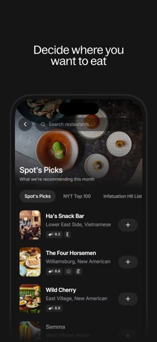 Spot: Get the table App Store screenshot 2