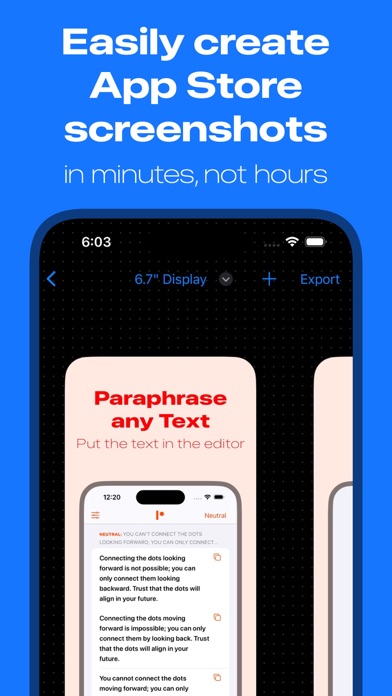 Screenshot Studio - App Mockup App Store screenshot 1