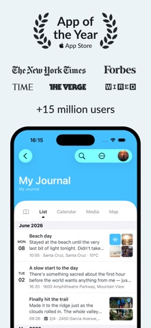 Day One: Daily Journal & Diary App Store screenshot 1