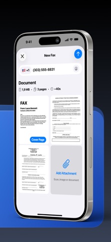 Fax from iPhone - Send Docs App Store screenshot 2