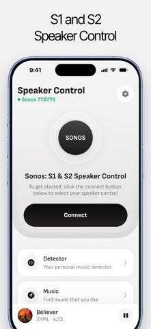 Sonos S1・S2 Speaker Controller App Store screenshot 2