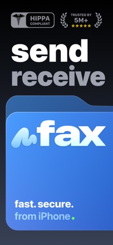 Fax from iPhone - Send Docs App Store screenshot 1