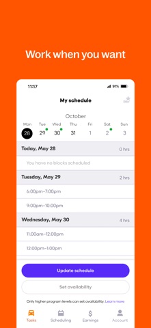 Grubhub for Drivers App Store screenshot 2