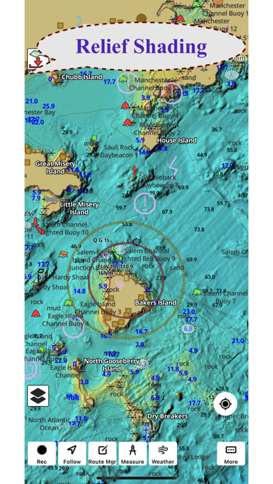 i-Boating: Marine Charts & Gps App Store screenshot 1