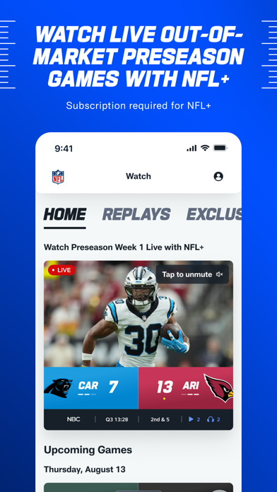 NFL App Store screenshot 2