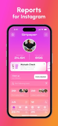 Track Followers Unfollowers App Store screenshot 2