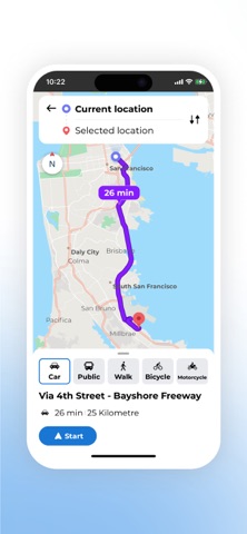 Neshan Map App Store screenshot 2