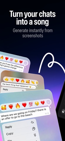 Vibella: AI Music & Song Maker App Store screenshot 1
