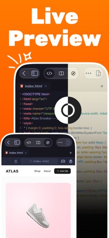 HTML Creator : Editor & Viewer App Store screenshot 2