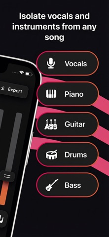 Stemz: remover vocal audio pro App Store screenshot 2