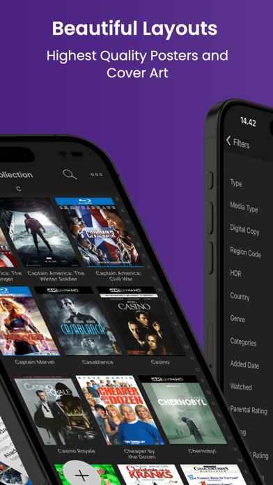 My Movies 6 - Movie & TV List App Store screenshot 2
