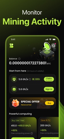 MeMiner: Cloud Mining App Store screenshot 2