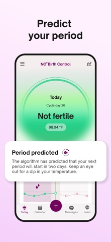 Natural Cycles Fertility App App Store screenshot 2