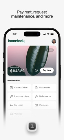 Homebody: Better Renting App Store screenshot 1