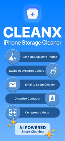 Clean Up Storage: CleanX App Store screenshot 1