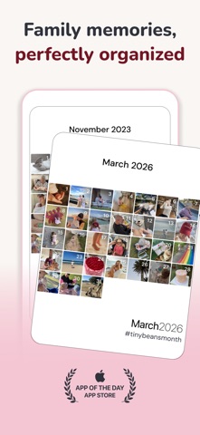 Tinybeans Private Family Album App Store screenshot 2