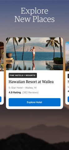 Amex Travel App Store screenshot 1