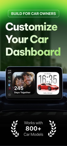 CARFACE My Car Widgets App App Store screenshot 1