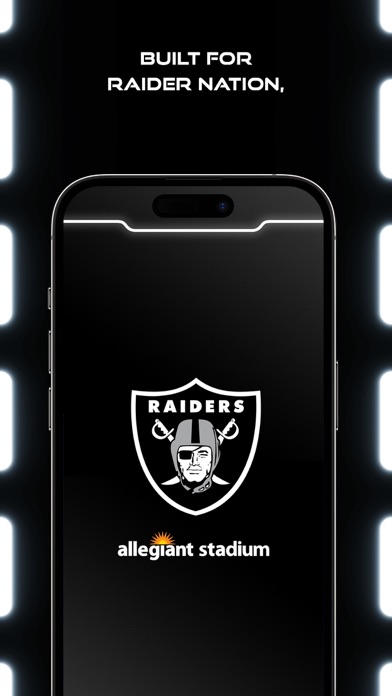 Raiders + Allegiant Stadium App Store screenshot 2