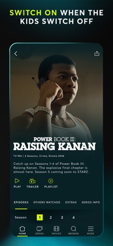STARZ App Store screenshot 2
